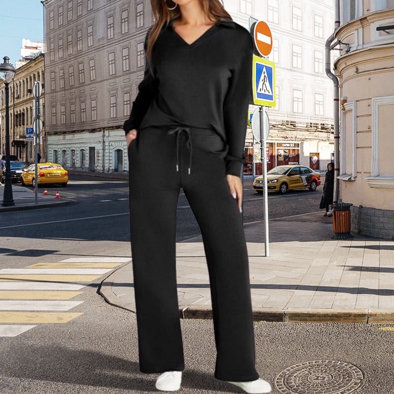 Lize| Moderen in sproščen dvodelni komplet za ženske z dolgimi rokavi 🌟👗