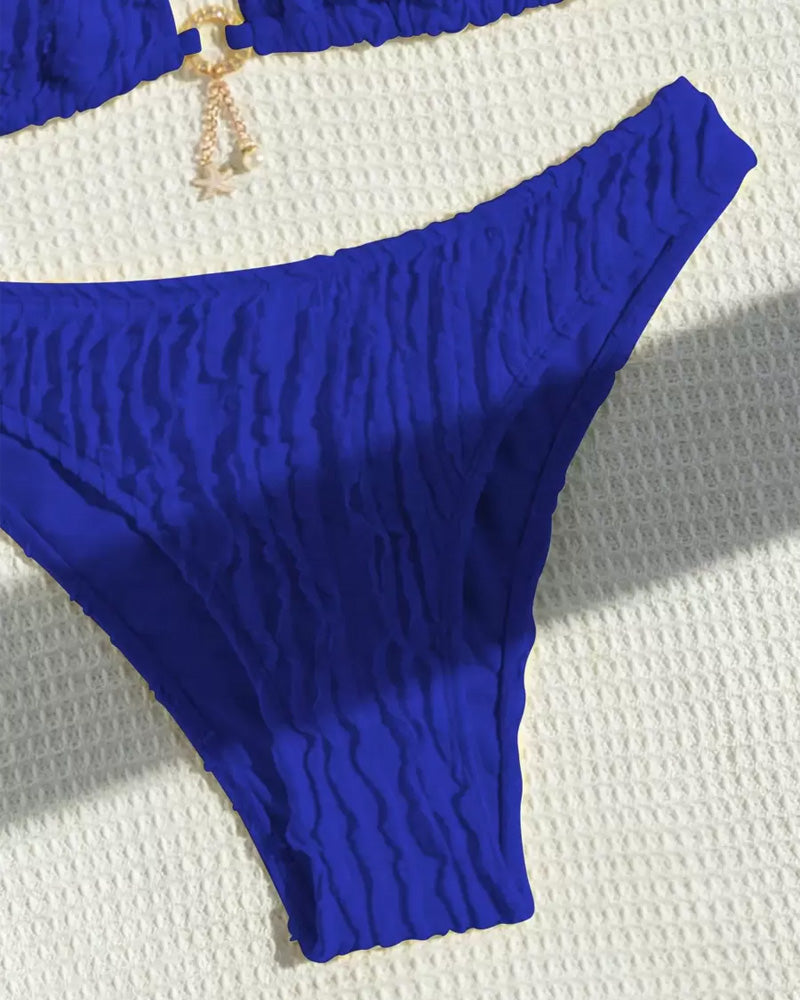 Bikini Sexy Enodelni Dva Kosa Trikotnik