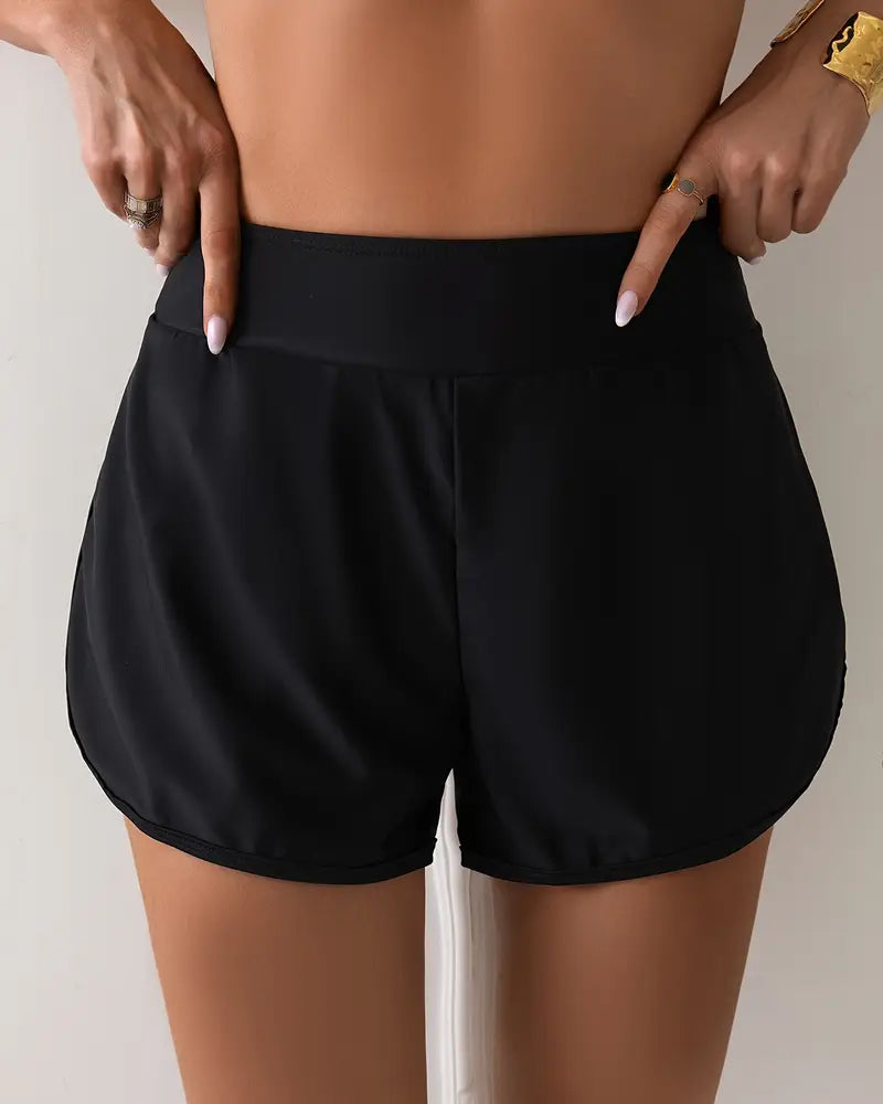 Bas de maillot de bain Boxer unicolore