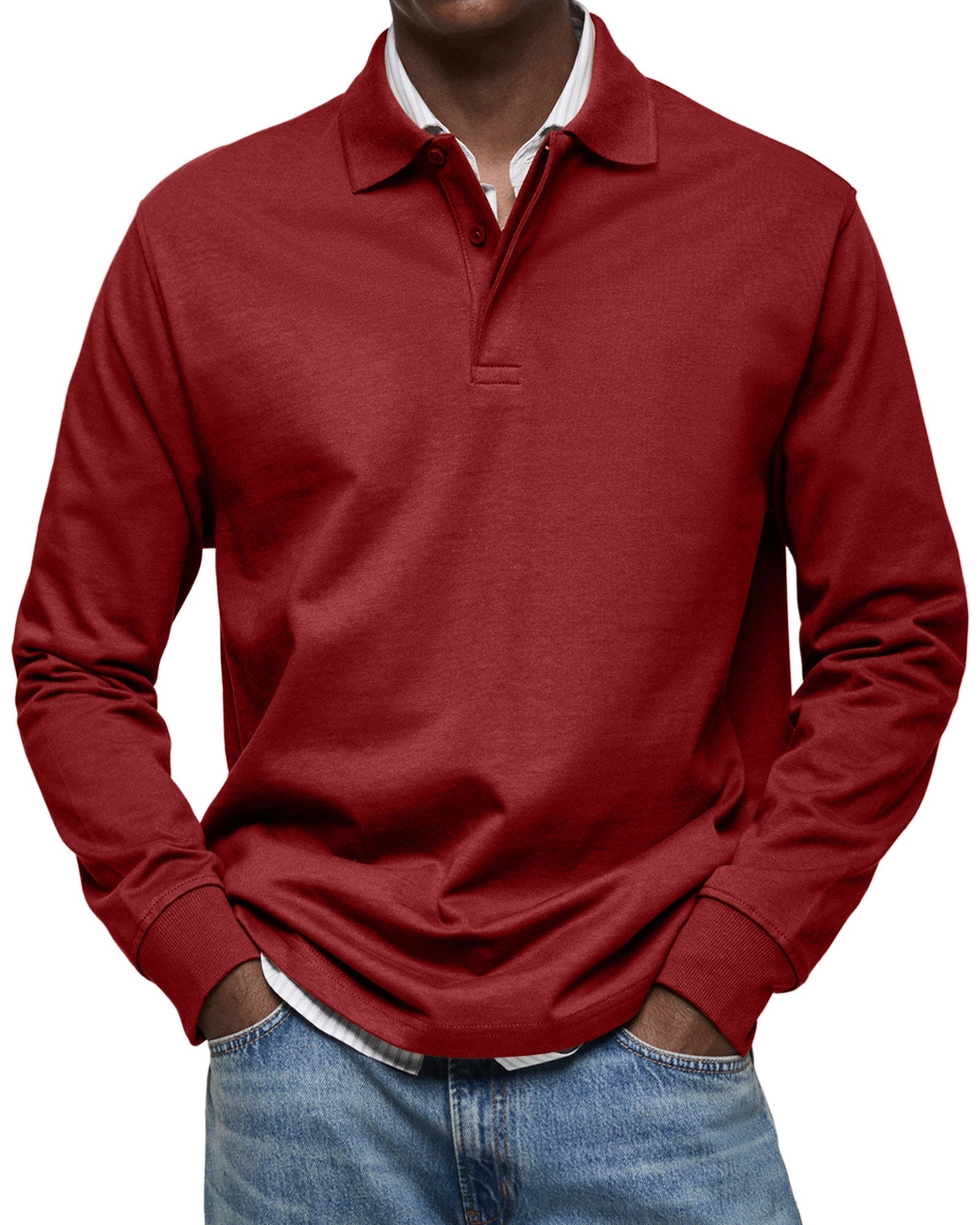 Auguste- Chemise décontractée à manches longues
