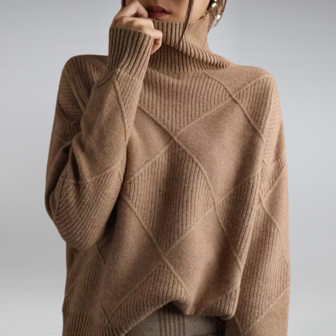 Adelle | Pull à col roulé confortable