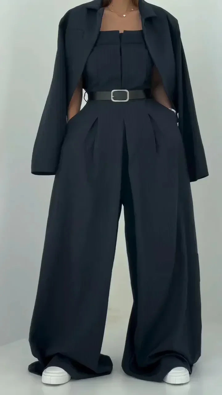 Eclat™ - Ženski komplet Bustier + Jakna – Eleganten in Trendovski Stil