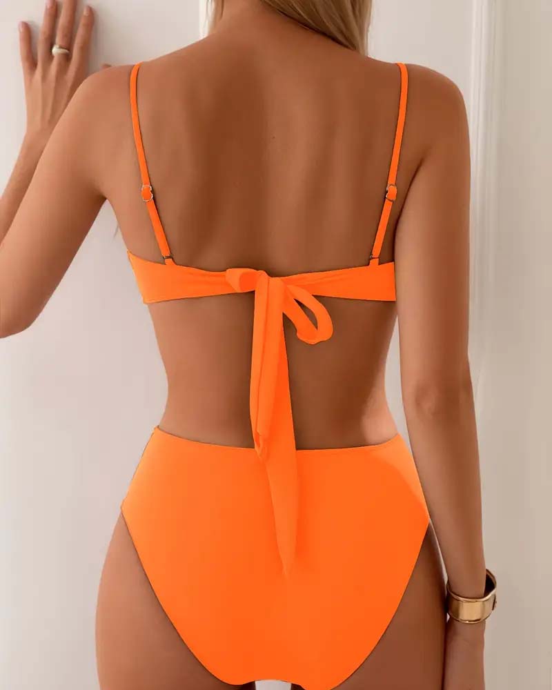 Moderen Seksi Bikini Dva Kosa