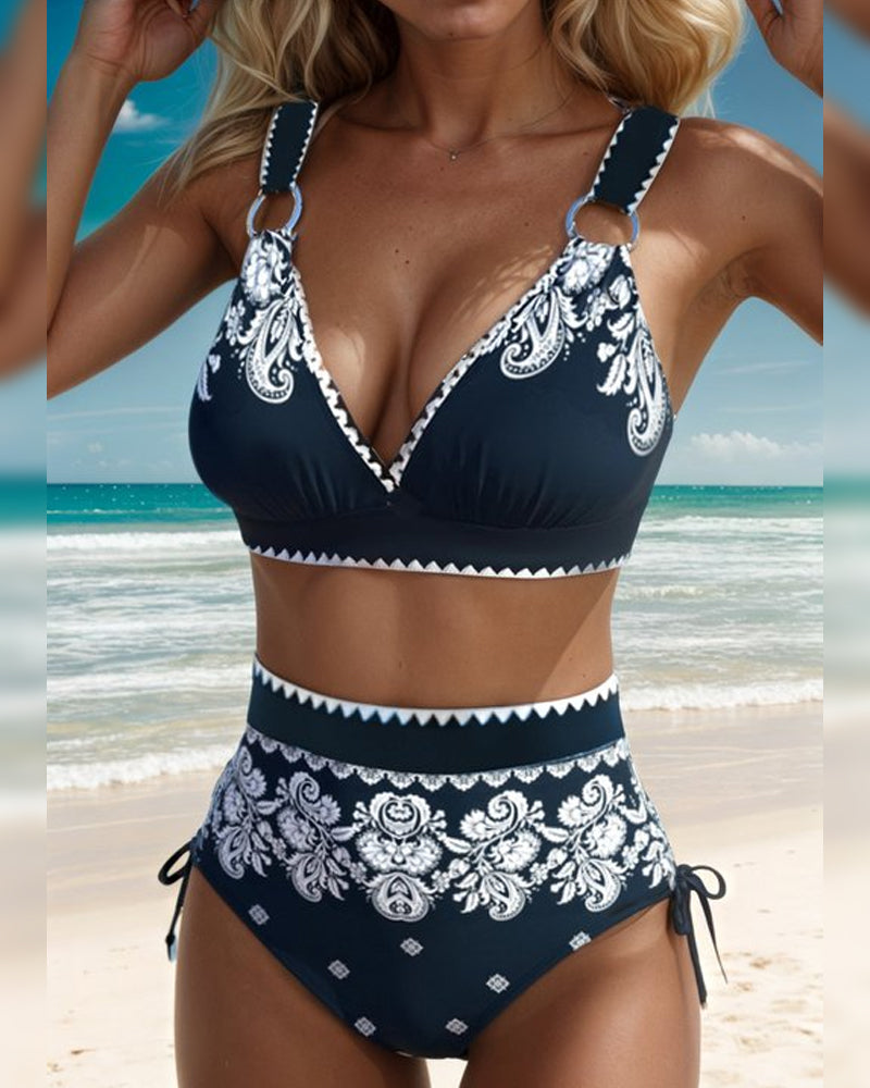 Bikini Imprimé Rétro
