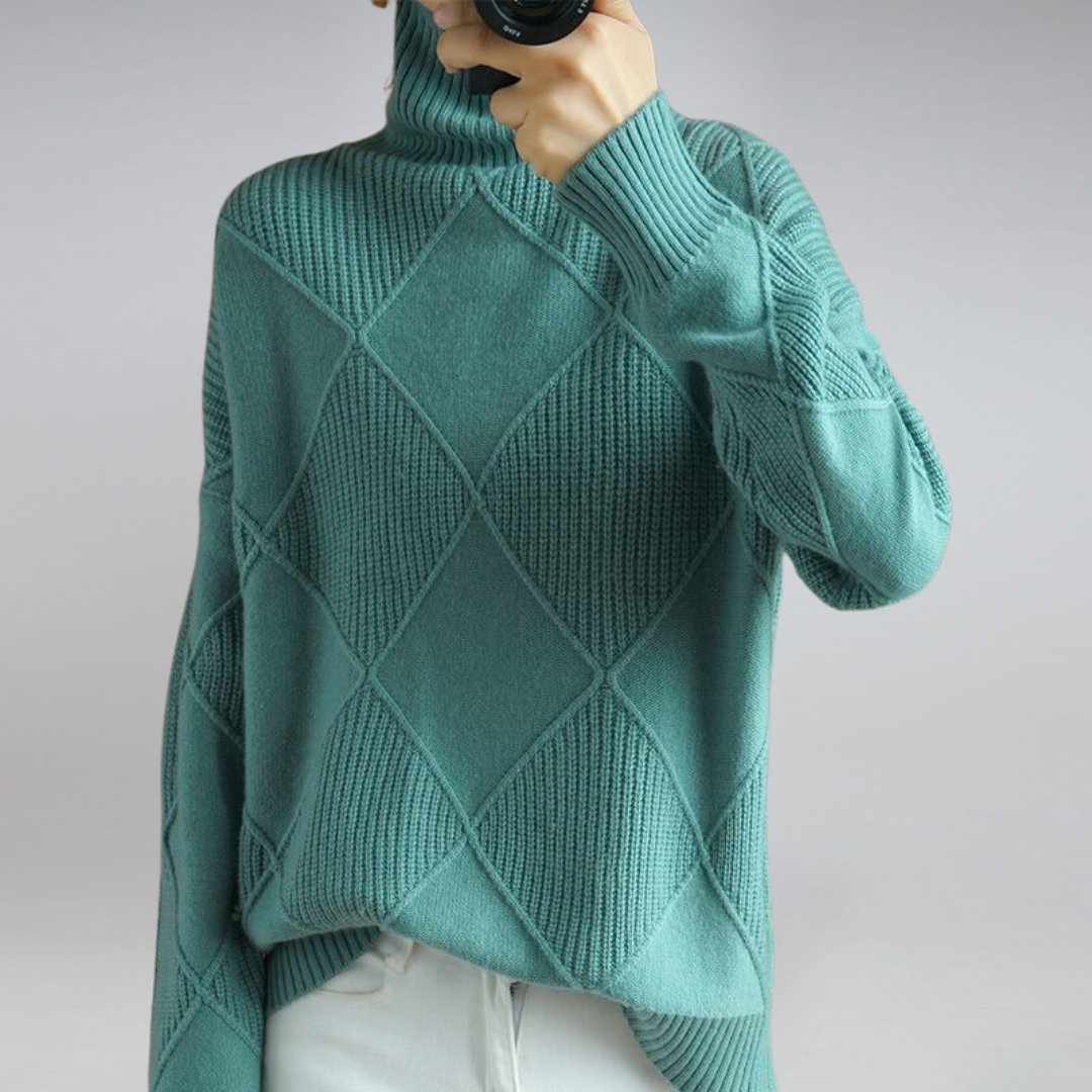 Adelle | Udoben pulover s turtleneckom