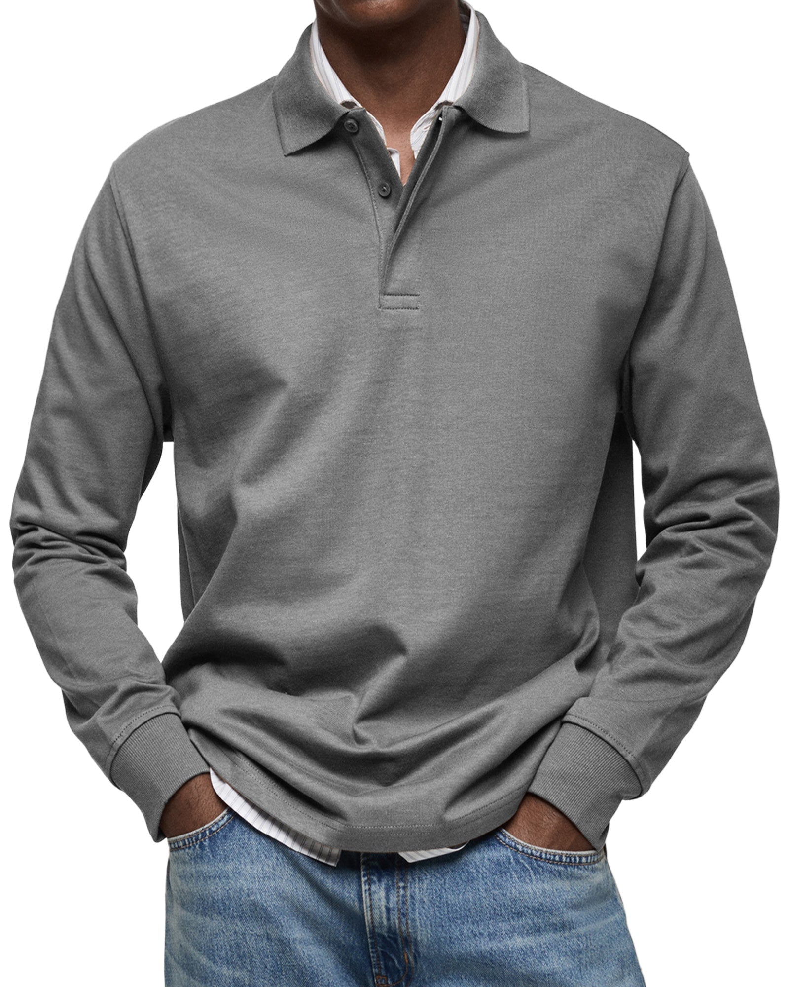Auguste- Chemise décontractée à manches longues