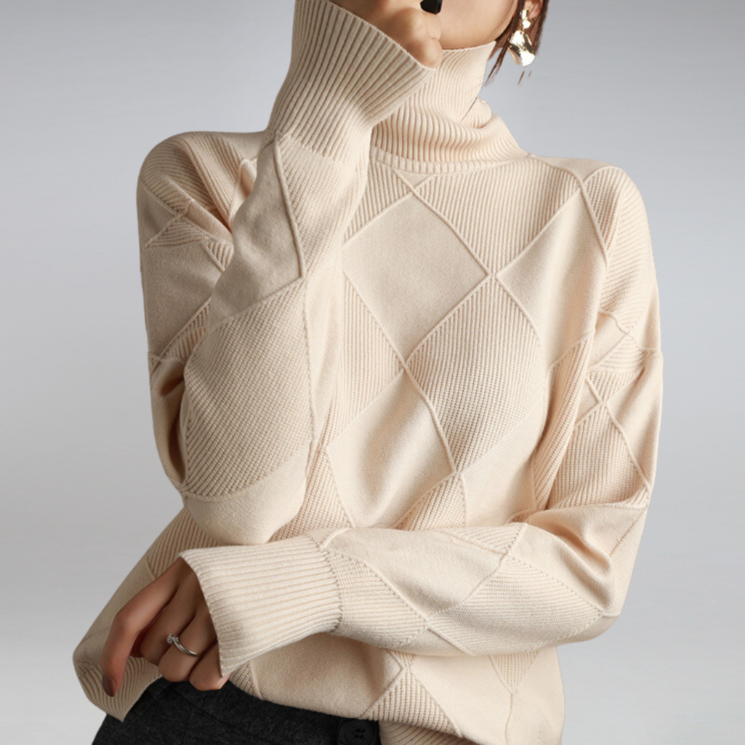 Adelle | Udoben pulover s turtleneckom
