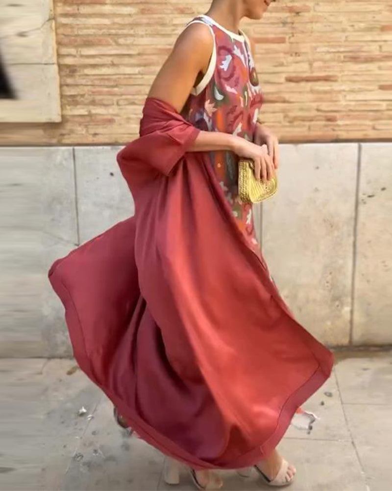 Bella | Ensemble de deux pièces imprimé style urbain