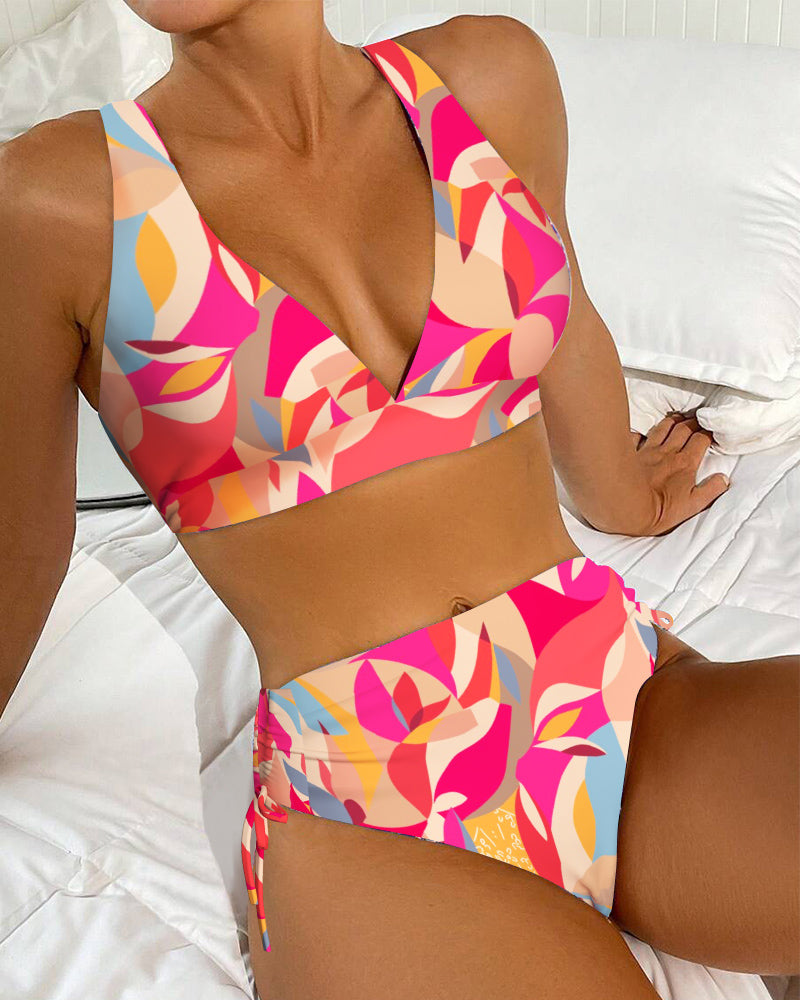 Bikini Seksi Méd Tryck