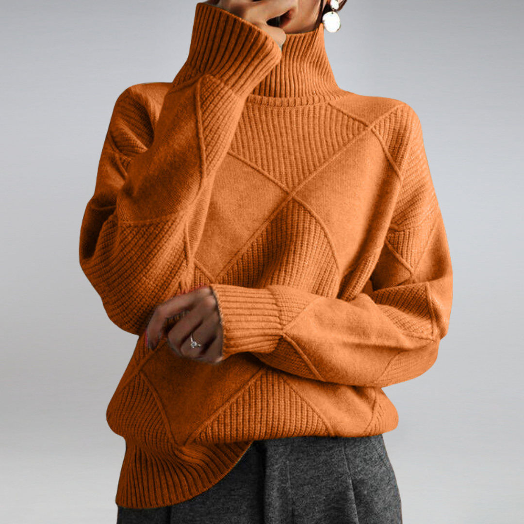 Adelle | Pull à col roulé confortable