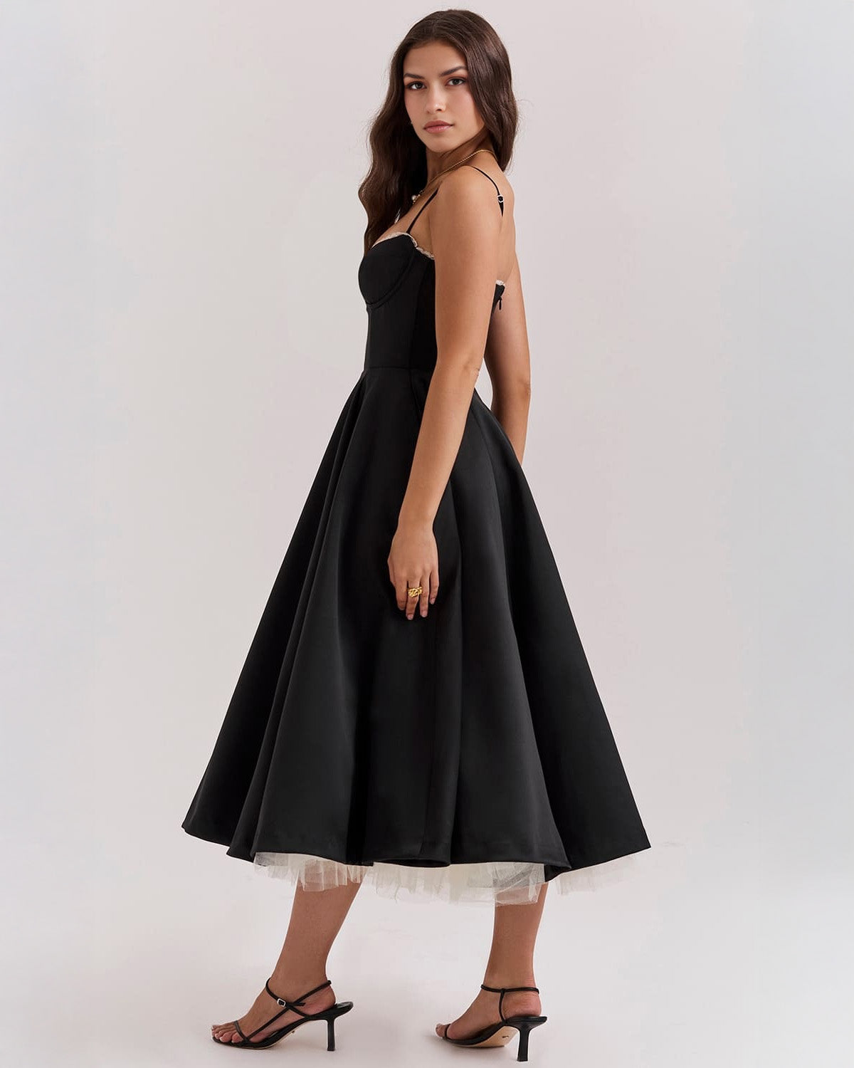 Midi obleka Selene