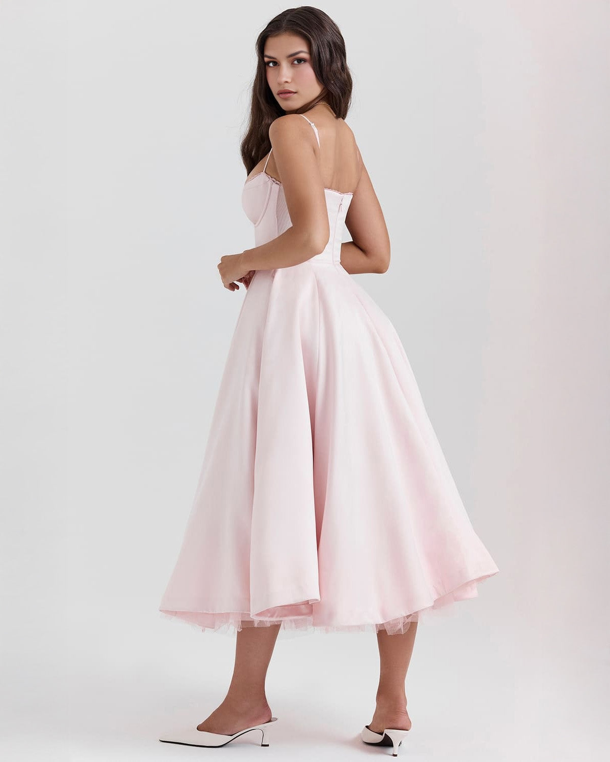 Midi obleka Selene