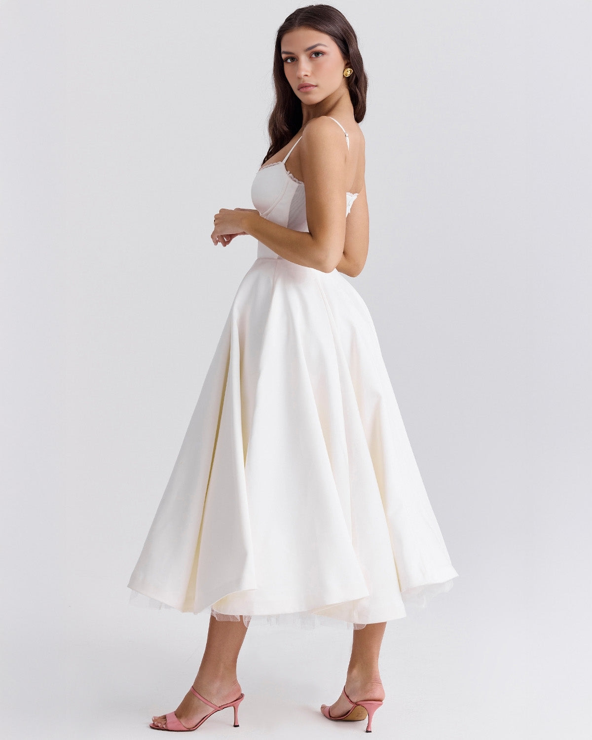 Midi obleka Selene