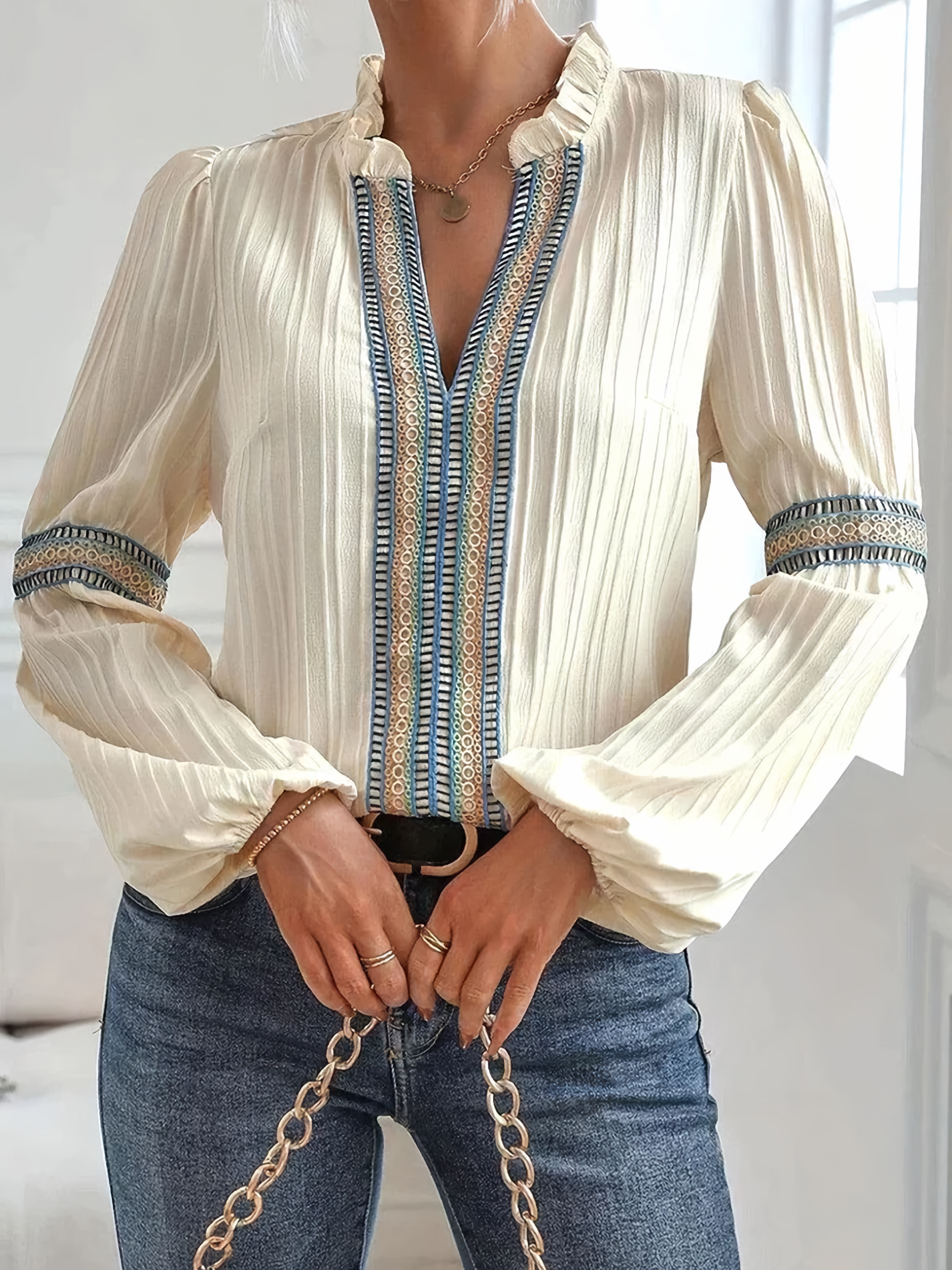 Ashley - Bluzica Déclaration Boho