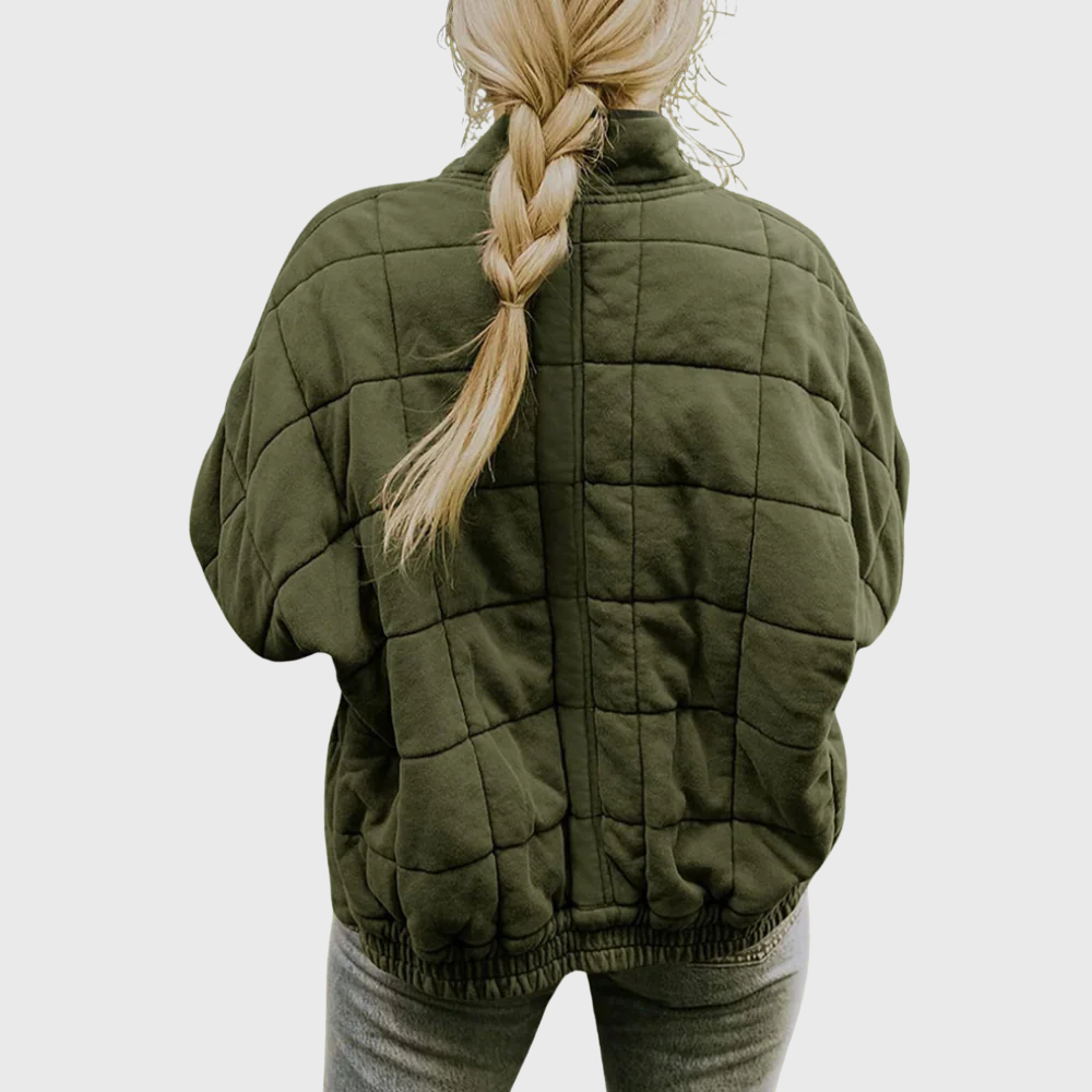 Josiane | Prešita jakna z elegantnim oversize krojem