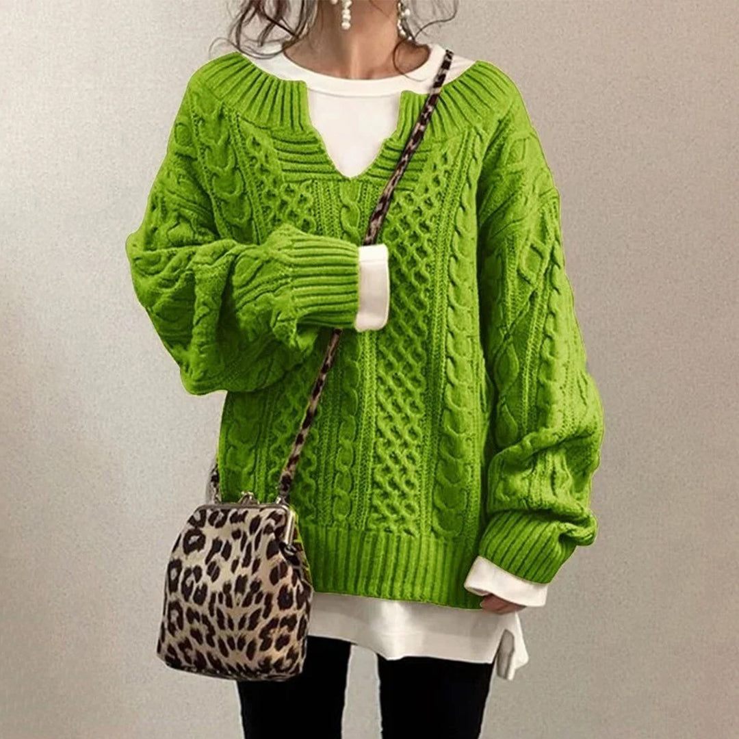 STACY | Prevelik pleten pulover