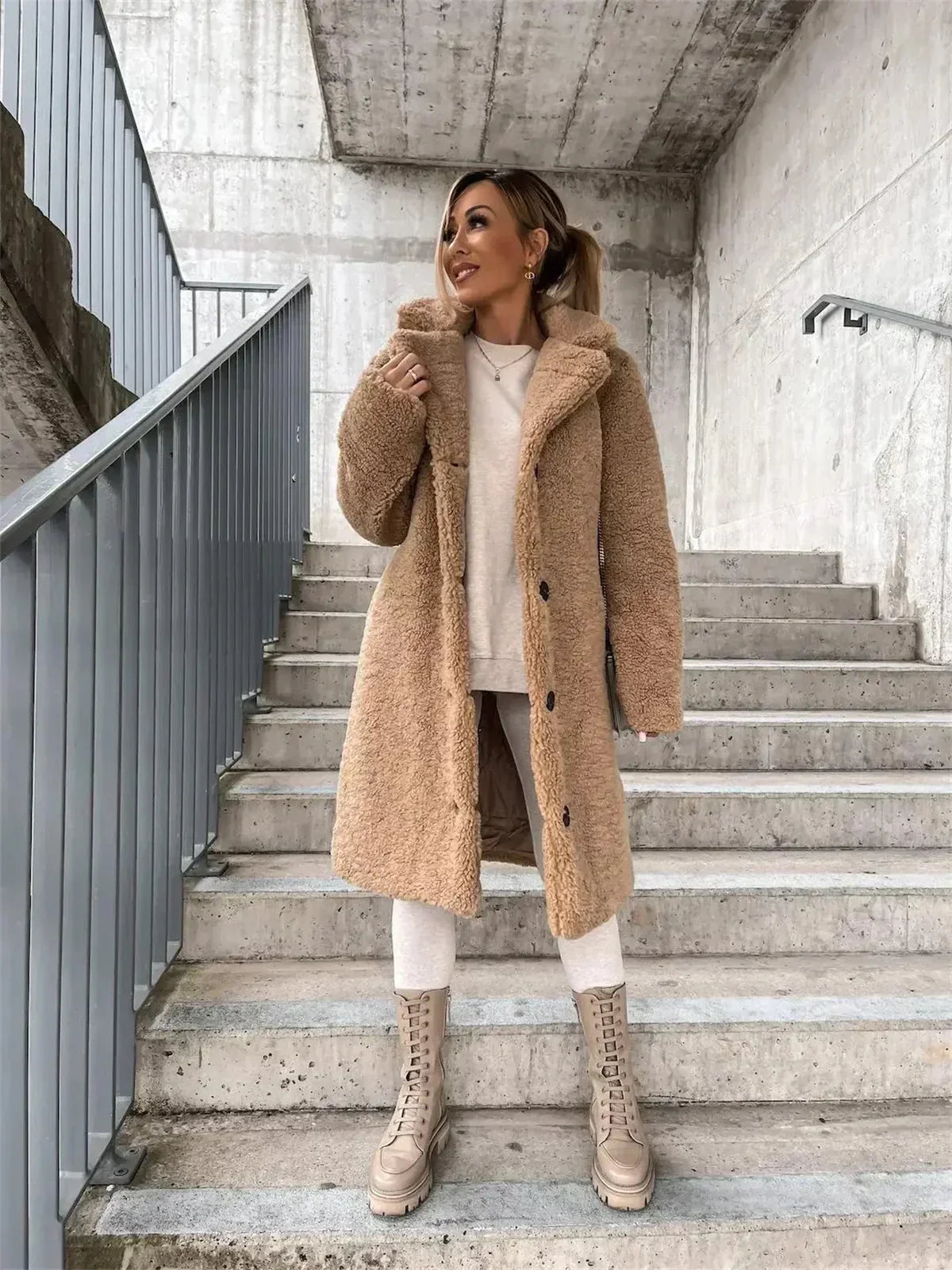 Jessica | Teddy plašč
