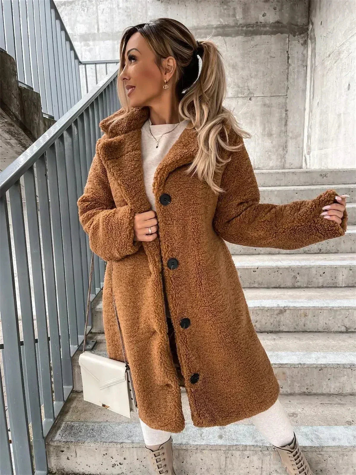 Jessica | Teddy plašč