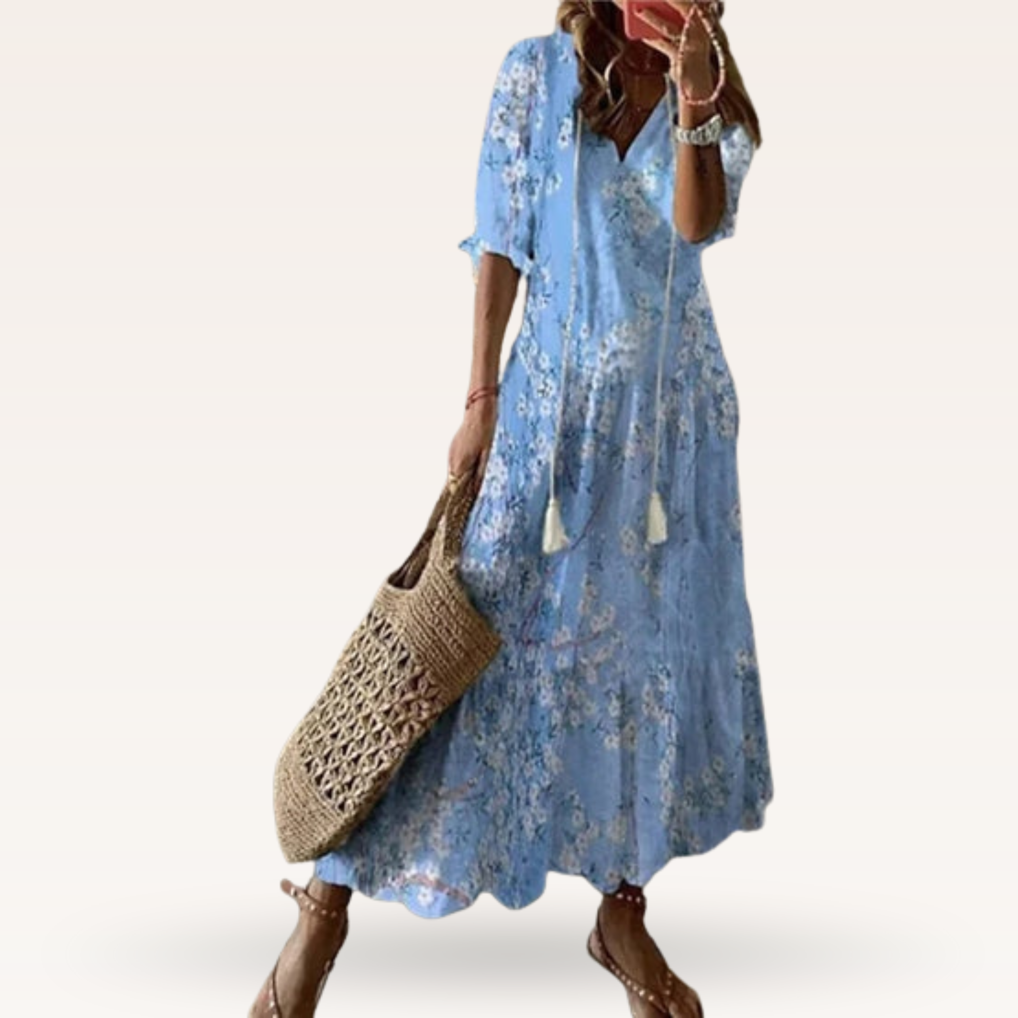 Odelia - Poletna boho obleka