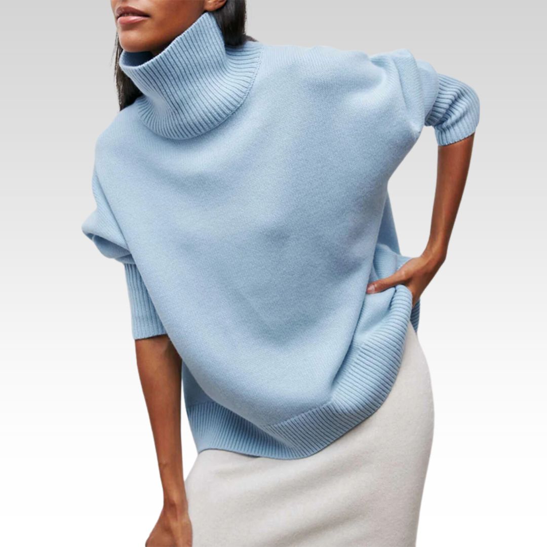 Amelia | Eleganten pulover iz pletenine s turtleneckom