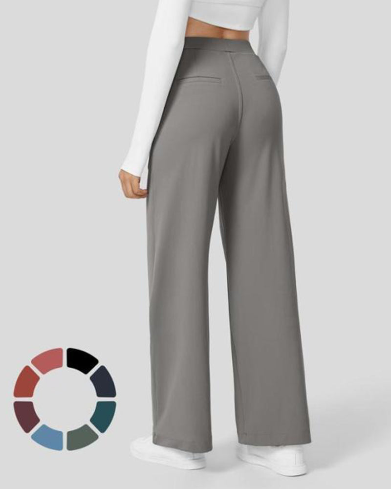 Abby|Pantalon de Costume Décontracté avec Poche