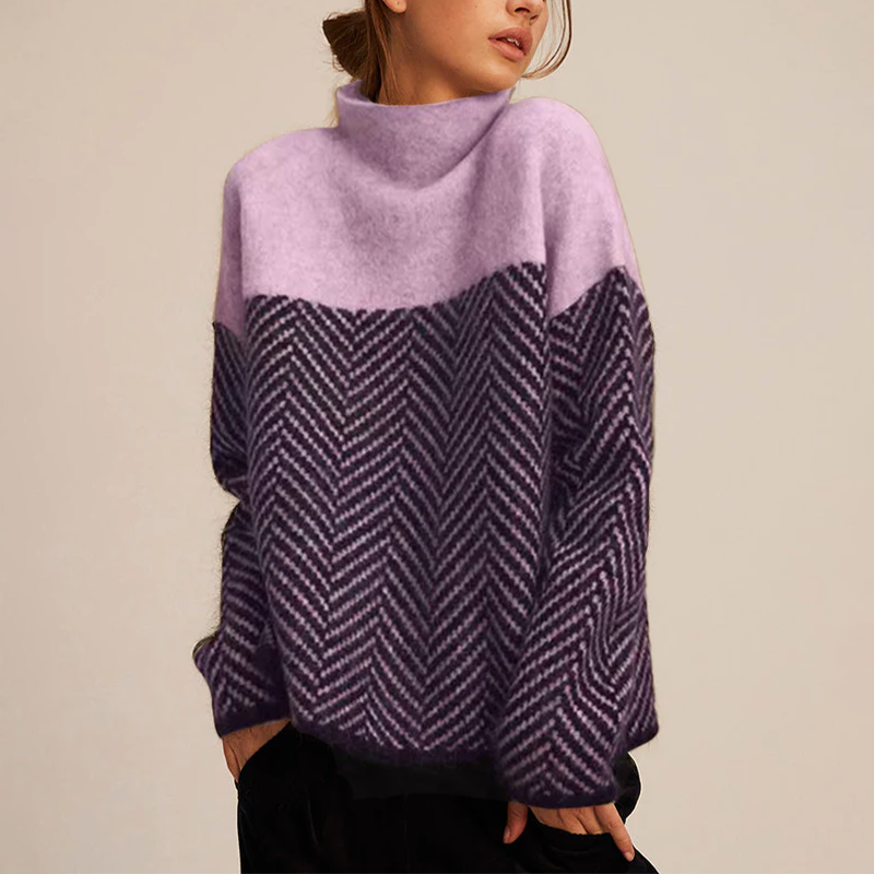 ADELIE | Col roulé premium en tricot raffiné