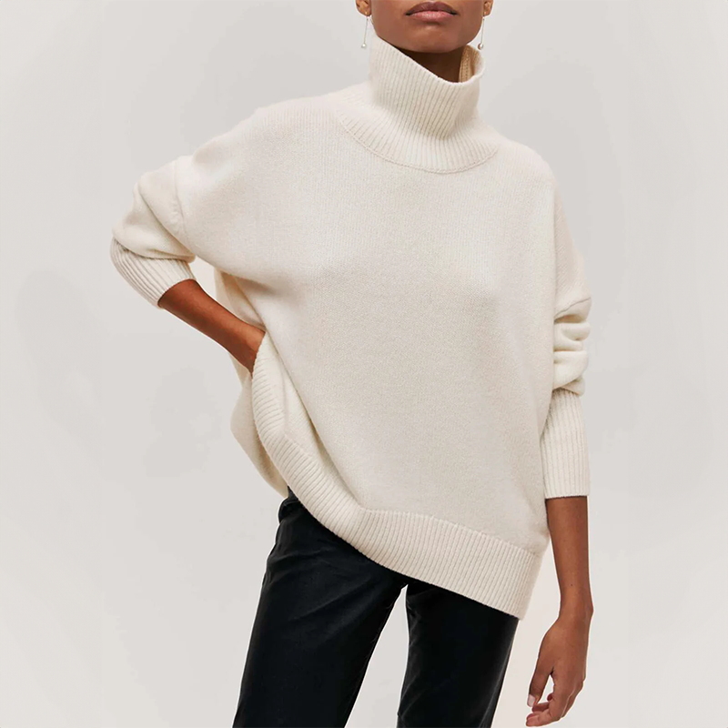 Amelia | Eleganten pulover iz pletenine s turtleneckom