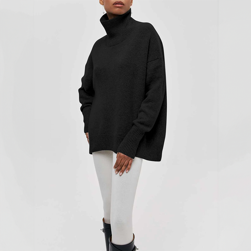 Amelia | Eleganten pleten dolčevita pulover