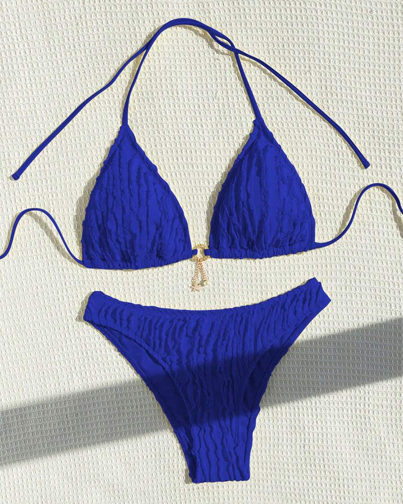 Bikini Sexy Enodelni Dva Kosa Trikotnik