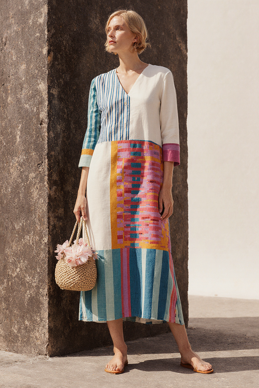 Ottilie | Geometrijska obleka
