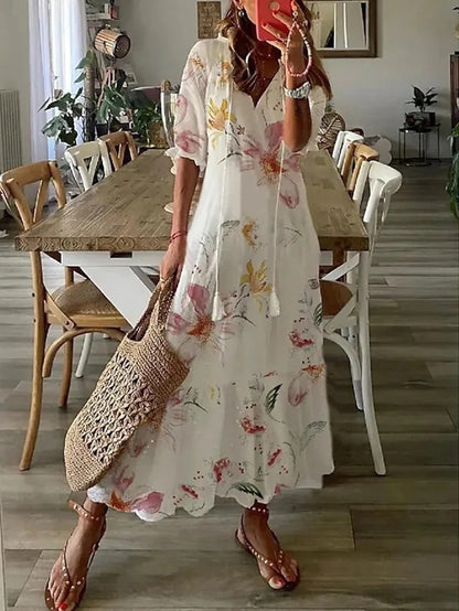 Odelia - Poletna boho obleka