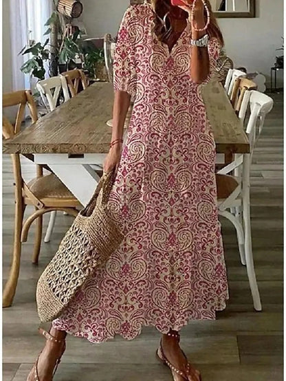 Odelia - Poletna boho obleka