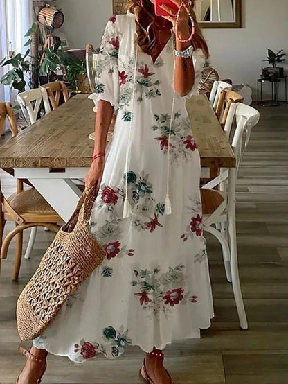 Odelia - Poletna boho obleka