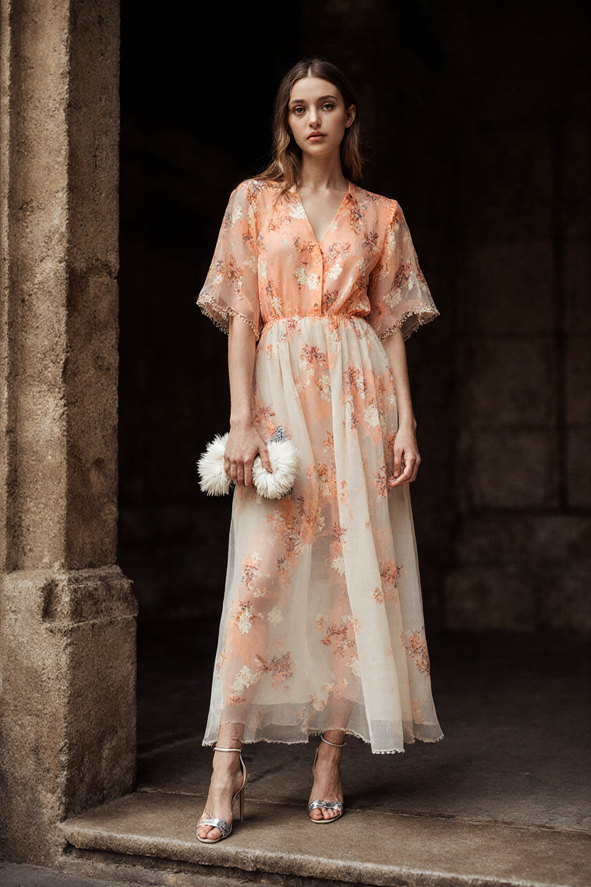 Almarie - Robe glamour flatteuse